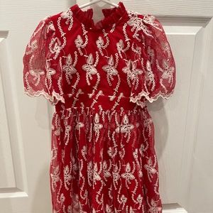 Toddler Red Holiday Dress